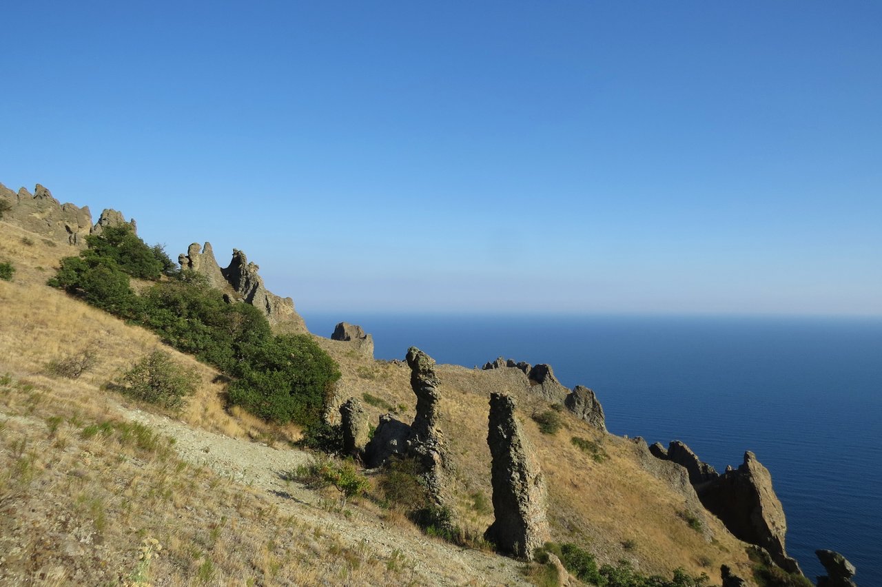 Кара-Даг, Крым, вулкан, Курортное, экскурсия, путешествие, отдых в Крыму