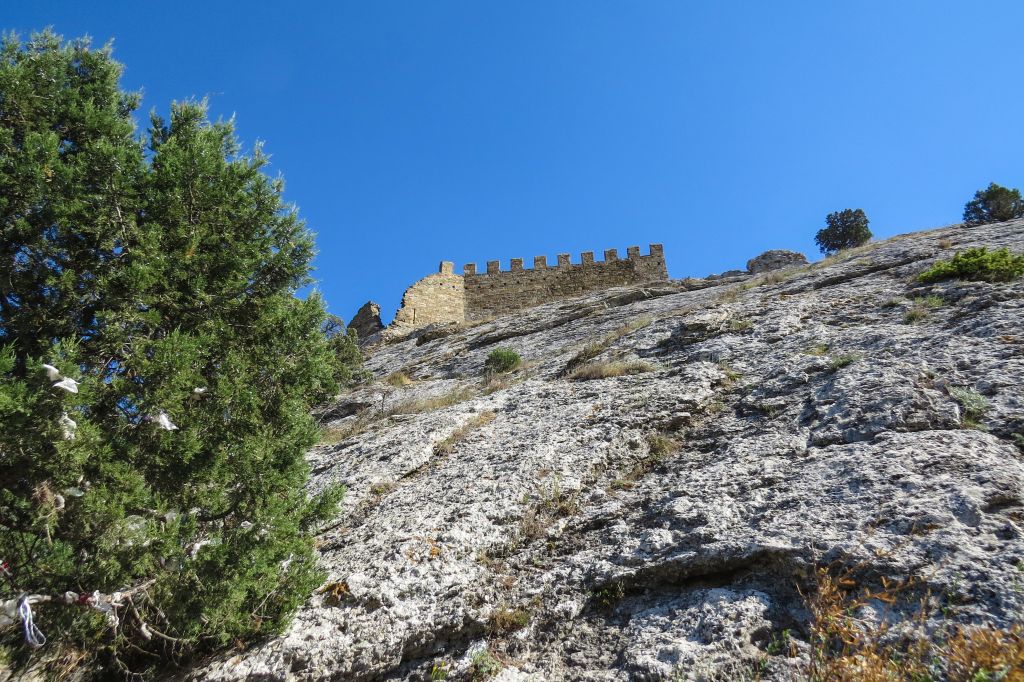 Судак, генуэзская крепость, крепость, Крым