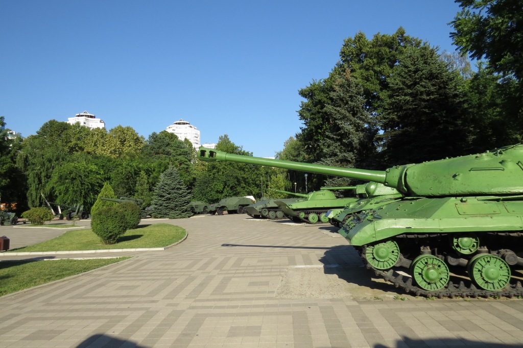 парк Победы , музей военной техники, Краснодар, Кубань, достопримечательности