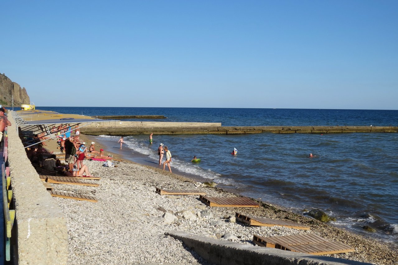 Курортное, Крым, отдых в Крыму, пляж
